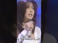 1997年の明菜さん『北ウイング』😍すっかり大人になられて、落ち着きと深さが増してますよね🍀*゜ #中森明菜#昭和アイドル #歌姫
