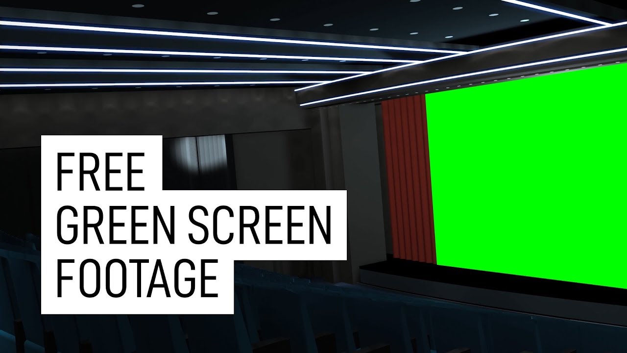 Free Movie Theater Entrance Animation with Green Screen YouTube