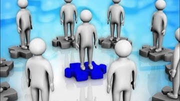 3d men standing on puzzle circle powerpoint templates ppt backgrounds for slides 0113