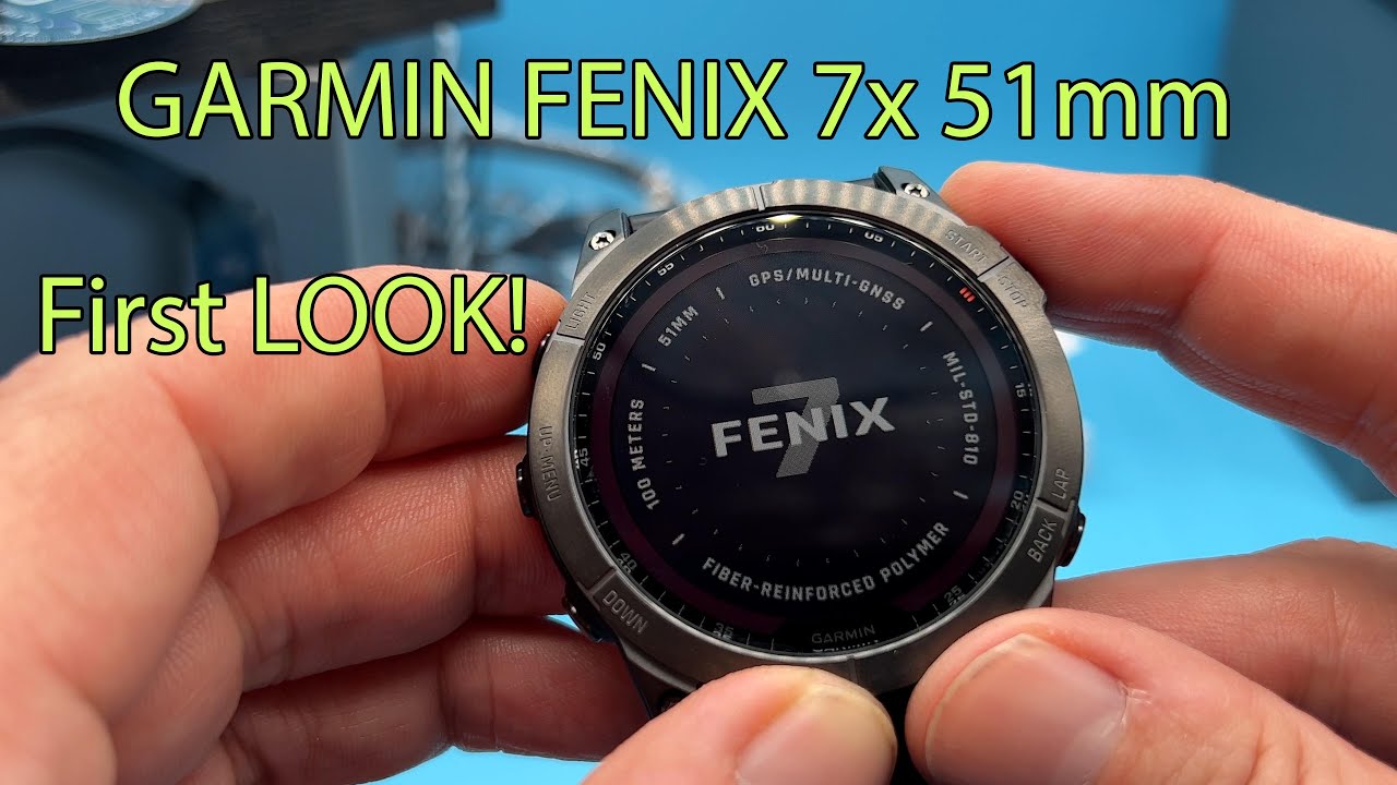 Garmin fēnix® 7X – Solar Edition