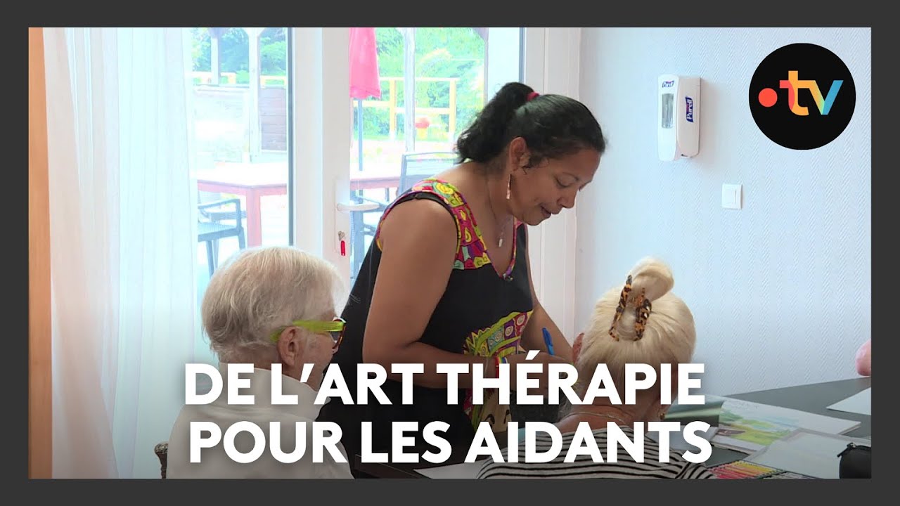 Des ateliers d'art thérapie pour les aidants