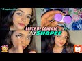 MINHA NOVA LENTE DE CONTATO DA SHOPEE!!