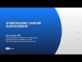 Gynecologic cancer survivorship