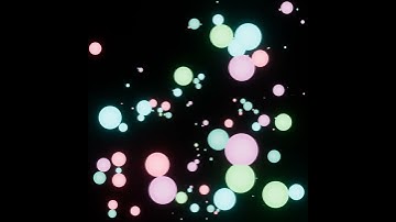 Dynamic Radius in Avoiding Intersections - Blender Geometry Simulation; Noding-Product