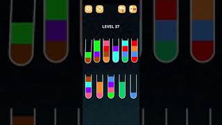Color Sort Puzzle Level 37 Walkthrough Solution iOS/Android