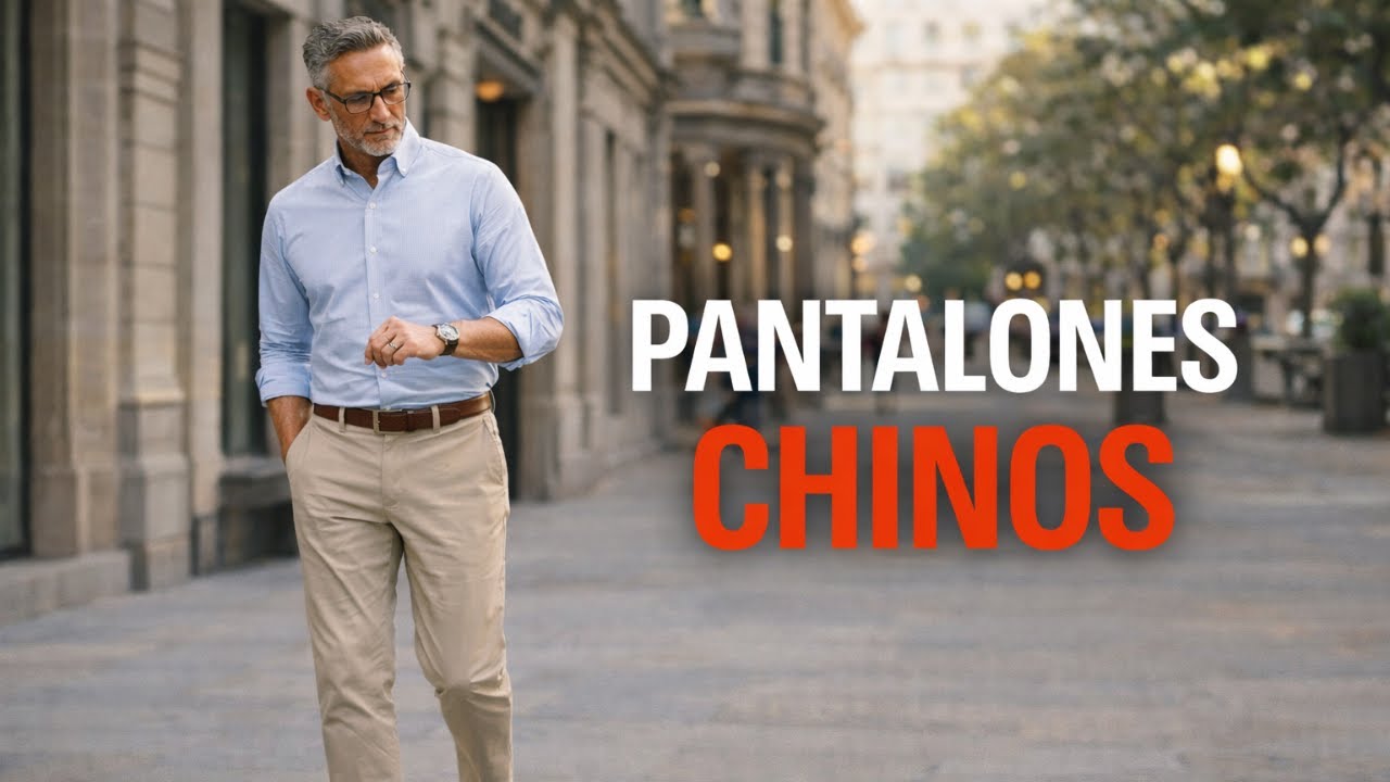 La mayoría de los hombres mayores de 40 años usan mal los pantalones chinos