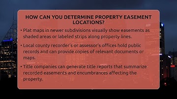 How Can You Determine Property Easement Locations? - CountyOffice.org