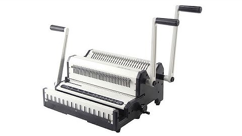 Easy For Bind Multi-functional Heavy Duty 2:1 and 3:1 Double Wire Binding Machine WW2500A