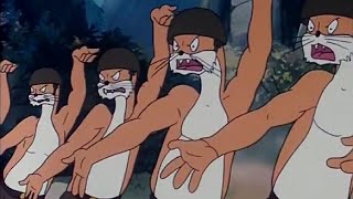 Squirrel And Hedgehog [10] A Battle at Mt. Rock (North Korean Cartoon Series, English Subtitles)