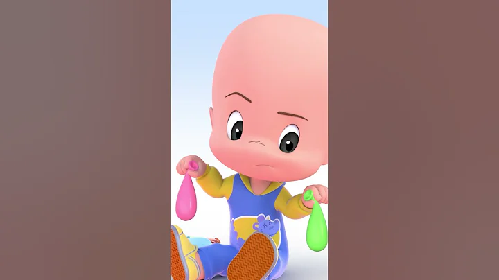 Learn the colors with Cuquin and Ghost's balloons 🎈  #Cuquin #CleoandCuquin