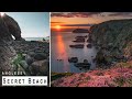 Secret Beach on Anglesey in Wales