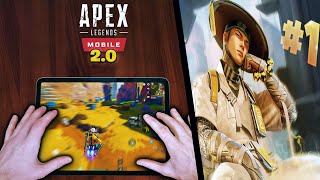 Fastest Movement In High Energy Heros Gameplay | Apex legends mobile 2.0 Highlights