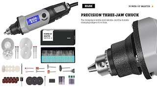 HILDA Electric Drill Mini Engraver Rotary Tool 400W Mini Drill 6 Position For Dremel