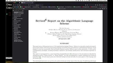 R6RS Scheme Report Training Arc, Part 1