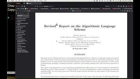 R6RS Scheme Report Training Arc, Part 1