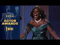 Viola Davis Has Best Reaction to Michael B. Jordan’s Sinners Win | Actor Awards 2026