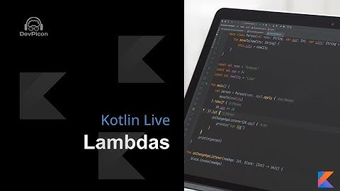 Kotlin | Lambdas