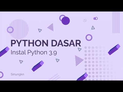 1. Install Python 3.9 | Belajar Python Dasar