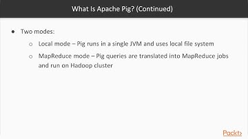 Hands-On Beginner’s Guide on Big Data and Hadoop 3: Introduction to Pig   | packtpub.com