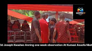 Celebration of life Eld Joseph kwadwo Anning Asuofua Nketia, TFCI