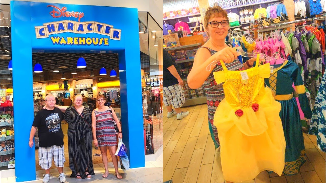 Disney's Character Warehouse Sawgrass Mills Mall Sunrise YouTube