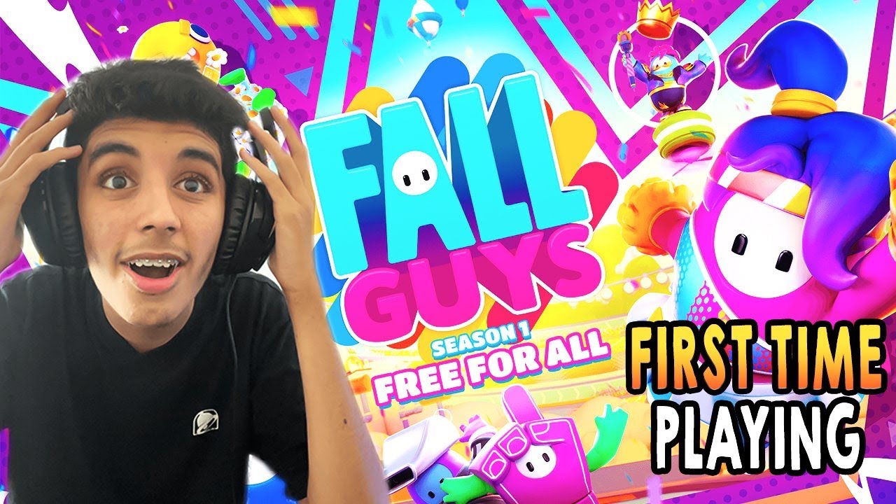RAJAN plays FALL GUYS for the first time!