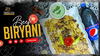 Beef Biryani Recipe | Karachi Famous Beef Biryani |  Urdu | Hindi | Munawwar Jahan Ka Dastarkhuwaan