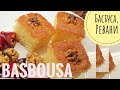 [Eng] Басбуса (Ревани). Восточная сладость. Basbousa Recipe/ How to Make Basbousa (Semolina Cake)
