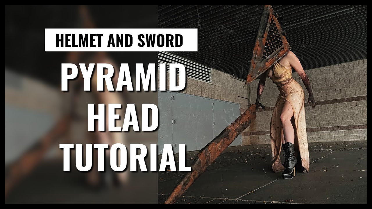 Silent Hill 2 Pyramid Head Red Pyramid Thing Sword Cosplay Weapon Prop