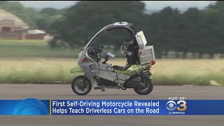 First Self-driving Motorcycle Revealed; Helps Teach Driverless Cars On The Road