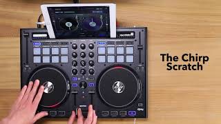 Controller Scratching.   8.  Chirps. Tutorial 8/17 practice cut