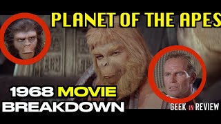 Planet Of The Apes 1968 Movie Breakdown Review : Planet of the apes film where it all began