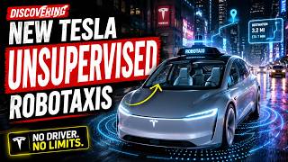 Discovering NEW Tesla UNSUPERVISED Robotaxis