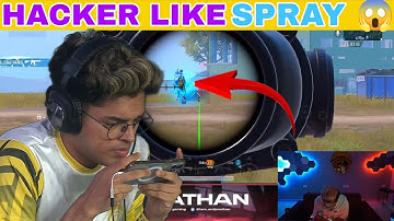 ENEMY DELETE BGMI AFTER THIS JONATHAN GAMING HACKER SPRAY 😱 1V5 CLUTCH 😱!GOD OR WOTT😱!#SHORTS