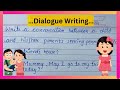 Dialogue writing Between Parents and Child | Dialogue Writing in English