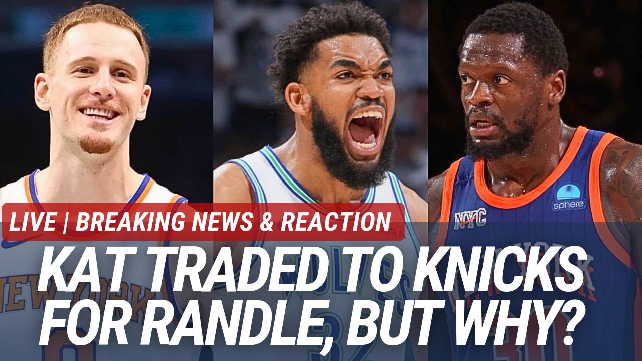 ⁣NBA trade Alert! Karl-Anthony Towns is going to New York! They will REGRET this?!