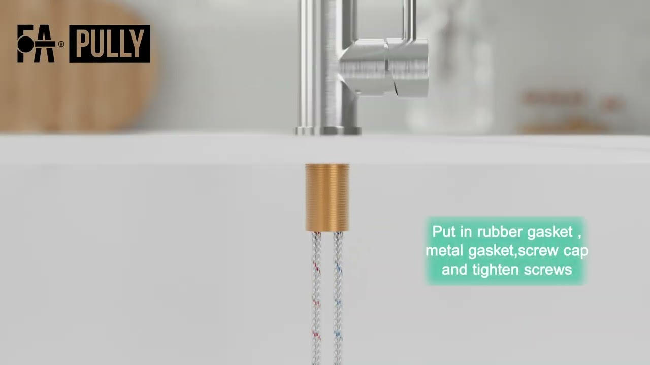 Fapully Installtion Guide of Kitchen Faucet