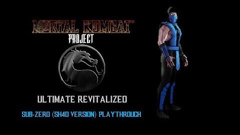 Mortal Kombat Project Ultimate Revitalized - Sub-Zero Sh4d