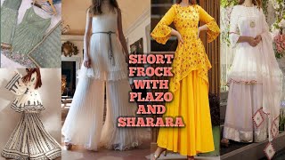 short frock and plazo dress