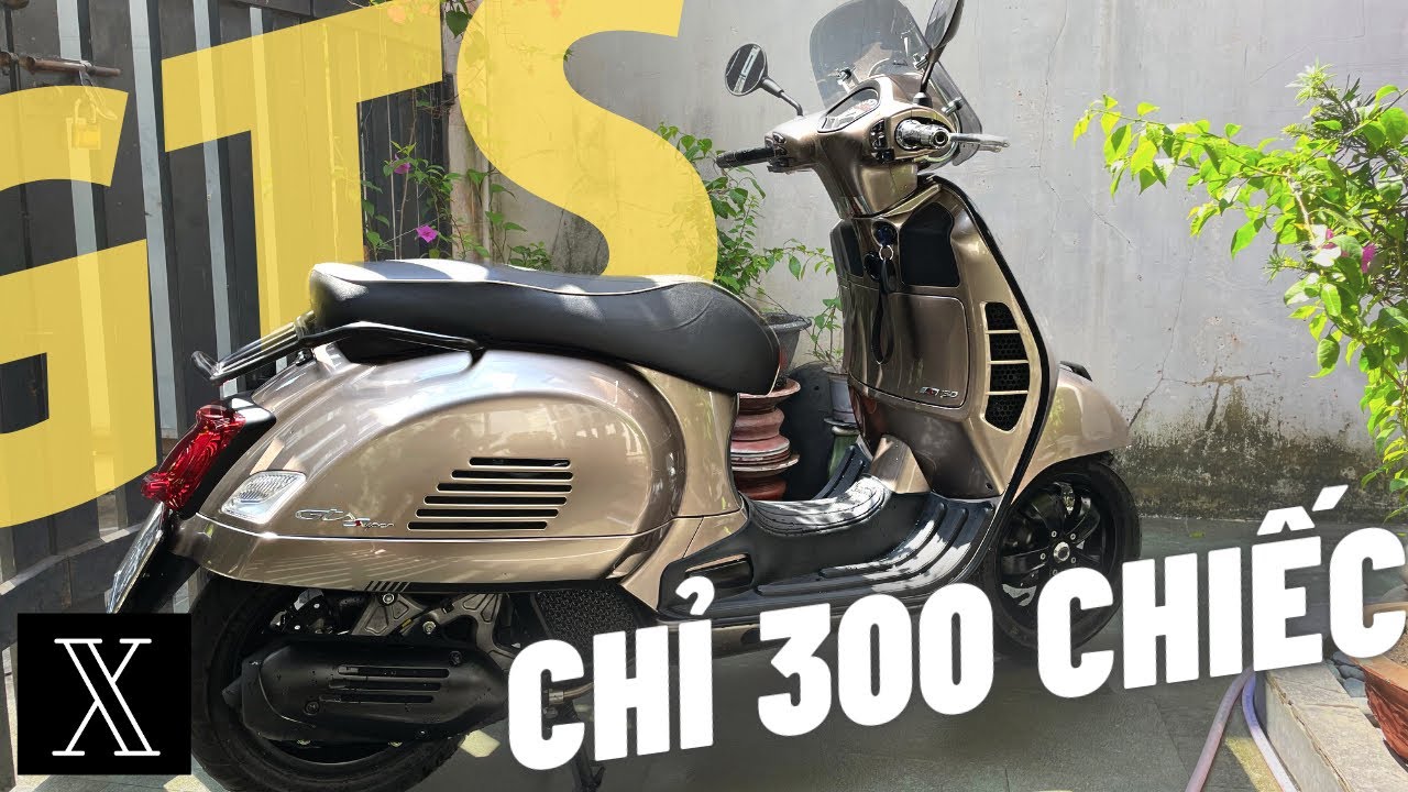 MÌNH ĐÃ MUA VESPA GTS 150 ĐẶC BIỆT BRONZE ANTICO VÌ NHỮNG LÍ DO NÀY