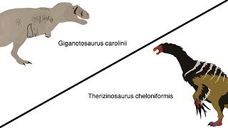 Nswnn - Giganotosaurus Vs Therizinosaurus