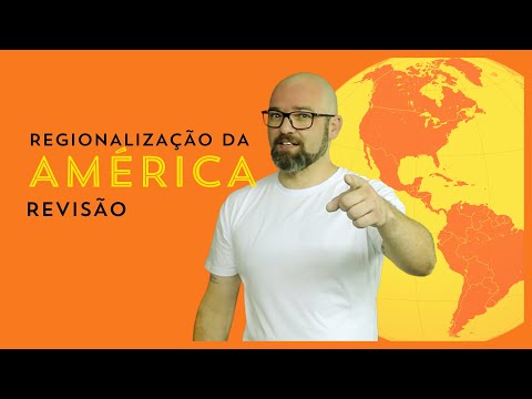 Geografia | Regionalização do Continente Americano