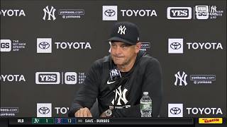 Aaron Boone on the Yankees' late game heroics vs. Atlanta