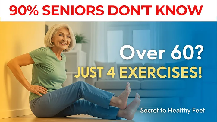 Over 60? Just 4 Simple Leg Exercises ,secret to healthy feet Revealed!