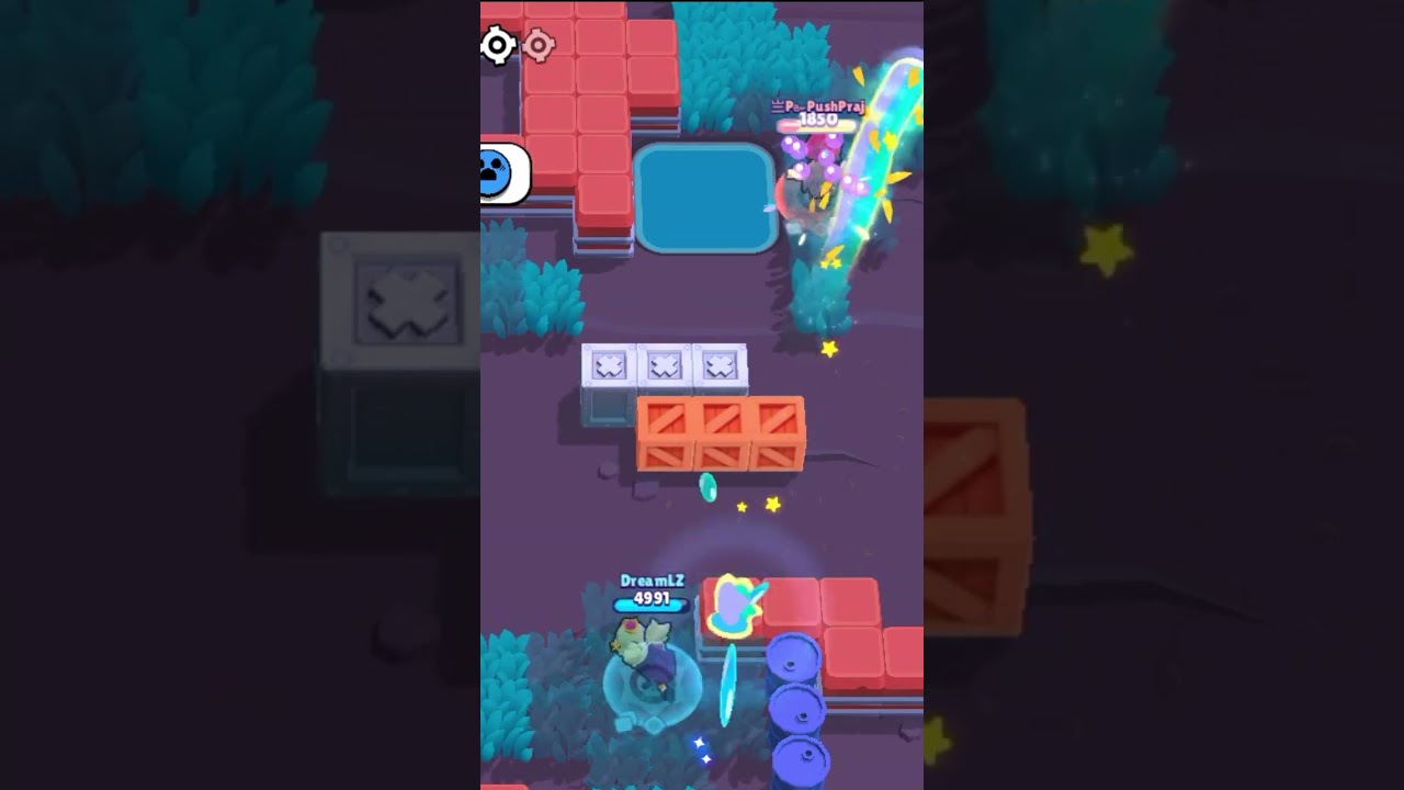 MANDY Super 🔥🔥 Triple Kill on Knockout - Brawl Stars #brawlstars #supercell #shorts