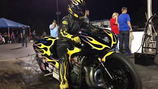 Ultra-Quick, Nitrous Fed Pro Mod Dragbike - Eric Mckinney Fast Suzuki Gs