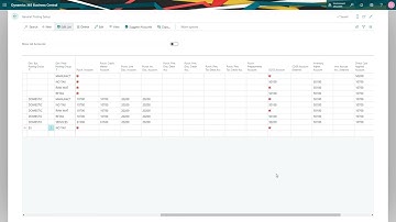 Dynamics 365 Business Central - General Business Posting Group Setup