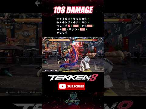 Heihachi Mishima 3 x EWGF Combo Route Tekken 8 Season 2 #tekken8 #shorts #youtubeshorts