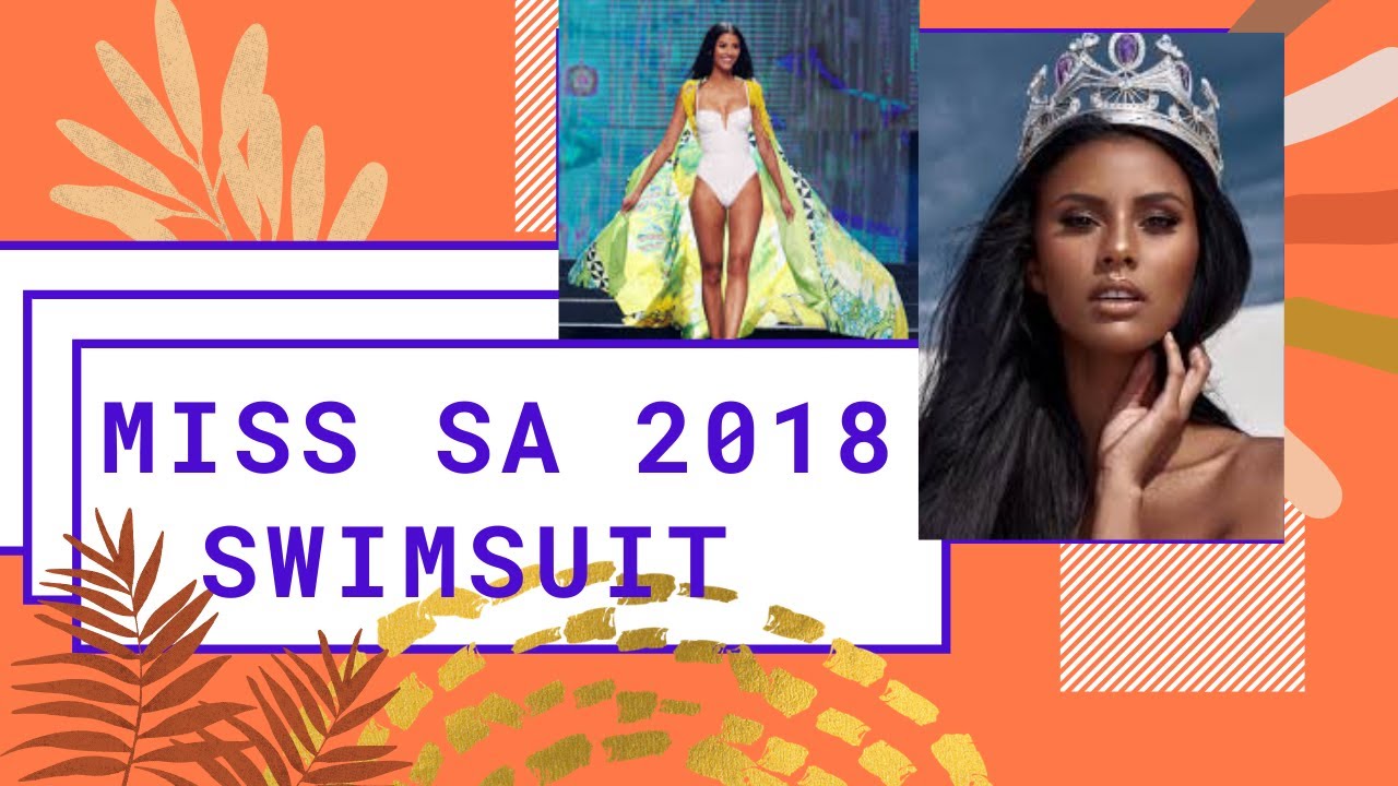 Miss South Africa Swimsuit Competiton YouTube