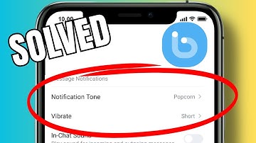How to turn on vibration for new messages on Botim